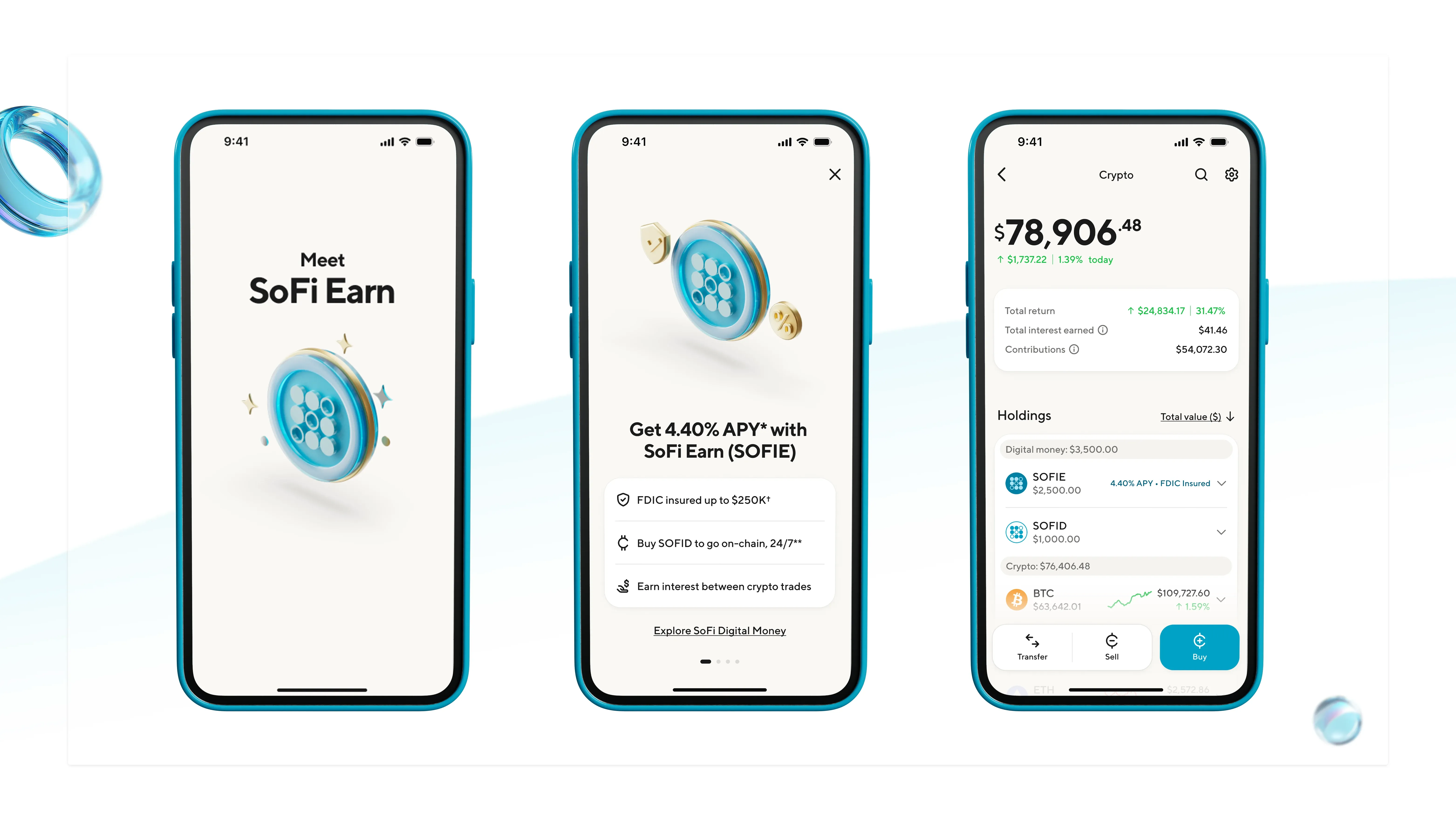 SoFi Launches SoFi Earn (SOFIE), the First and Only National Bank-Issued Tokenized Deposit for Consumers