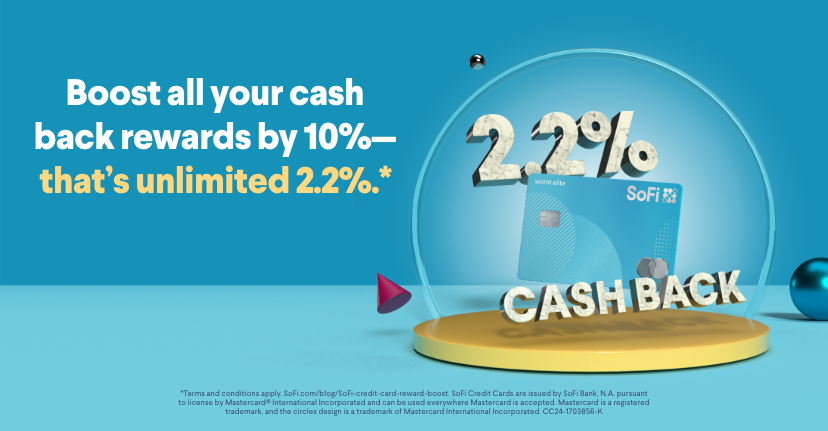 2.2% cash back