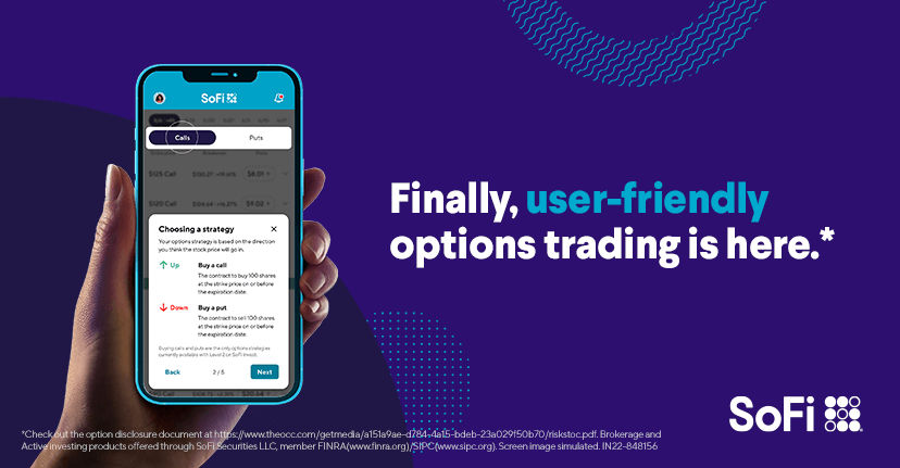 SoFi Invest Begins Options Trading Rollout